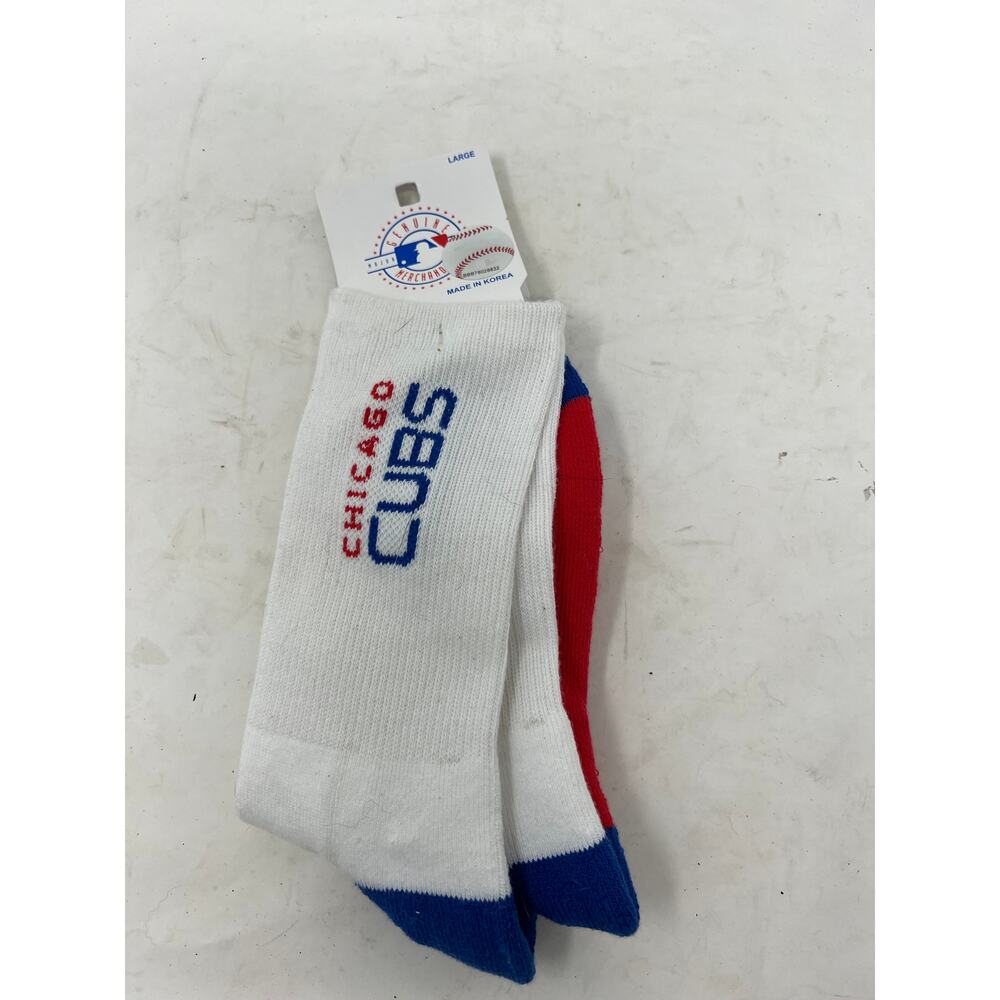 Bundle of 3 AKM Chicago CubsSocks Mens L